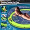 Pool Floats Adult, Inflatable Tanning Pool - Extra Large Pool Floats for Adults Heavy Duty, Round Pool Rafts, River Lake Floaties Water Floats with Cup Holders